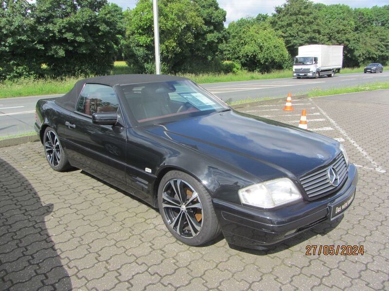 Schwarz Gebraucht 1998 Mercedes SL280 Cabrio | 22.900 € (Teuer) - Bild 1/4