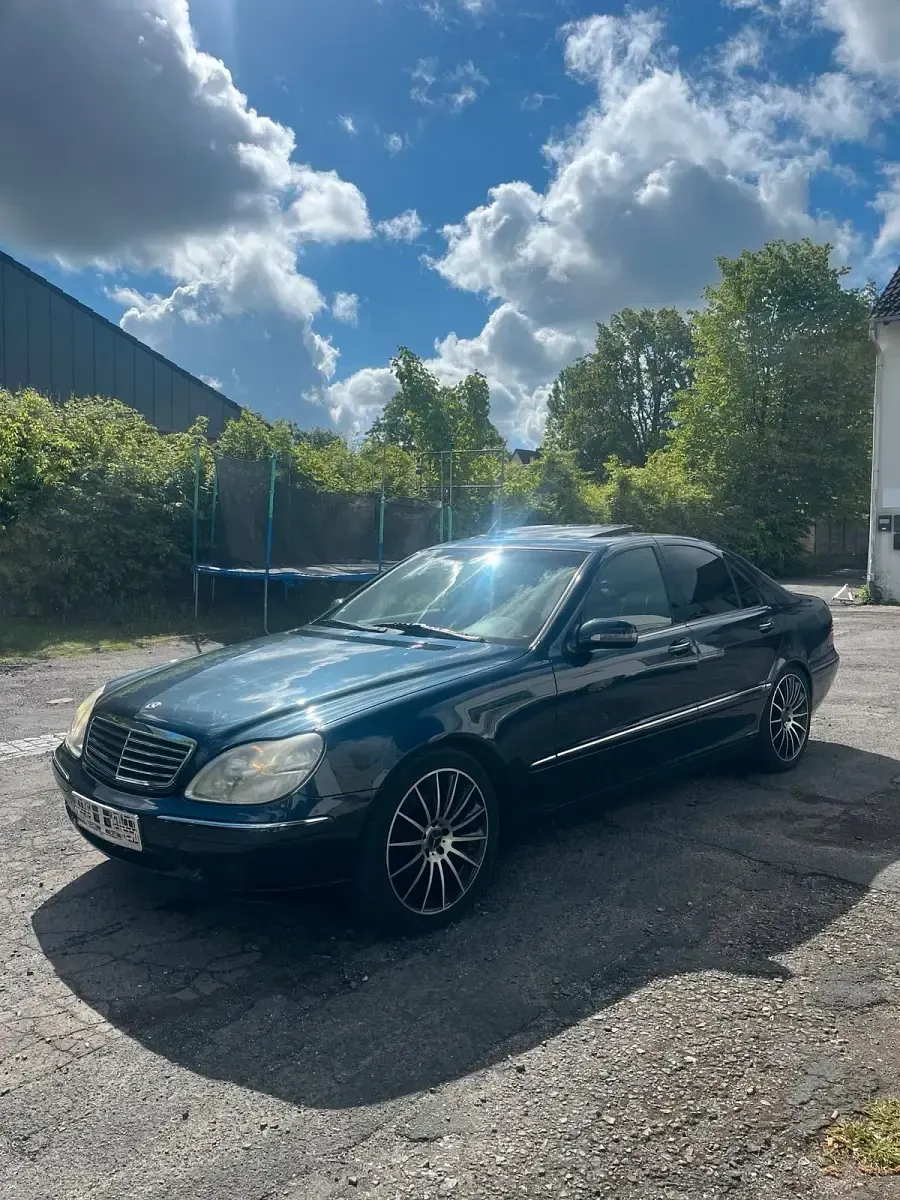 Gebraucht Mercedes S320 224 PS (164 kW) 2000 Schwarz Limousine