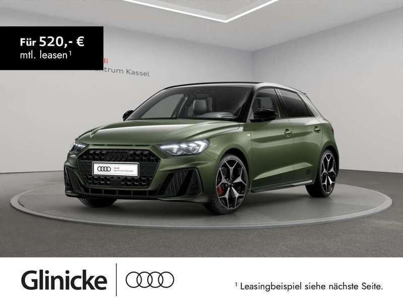 Distriktgrün metallic Neu 2025 Audi A1 Sportback S-Line Kleinwagen | 38.691 € (Fairer Preis) - Bild 1/3