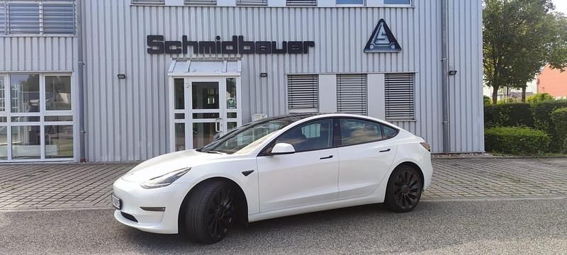 Gebraucht Tesla Model 3 Performance 377 kW (513 PS) 2021 Weiß Limousine