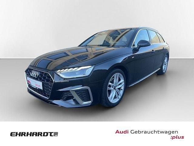 Schwarz Gebraucht 2024 Audi A4 S-Line Kombi | 38.490 € (Fairer Preis) - Bild 1/3