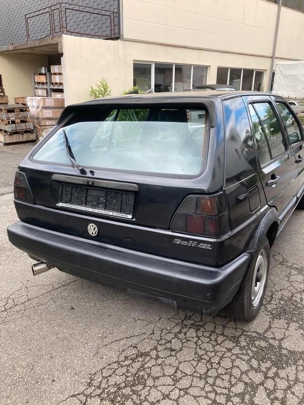 Schwarz Gebraucht 1991 VW Golf II Limousine | 1.650 € - Bild 1/4
