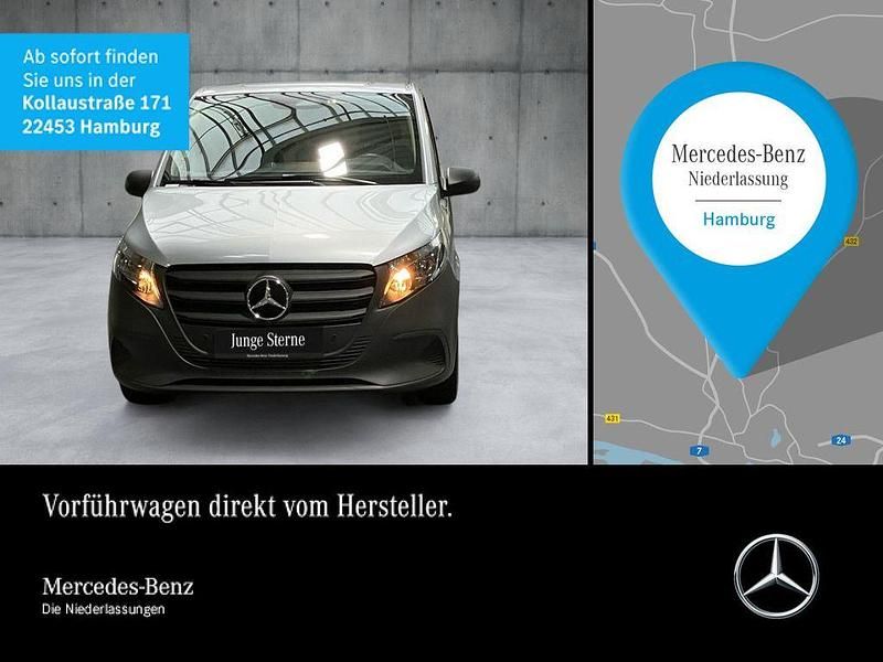 Silber Gebraucht 2024 Mercedes Vito Van / Kleinbus | 42.828 € - Bild 1/4