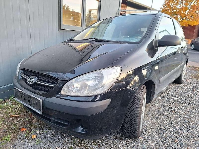 Ebony black Gebraucht 2007 Hyundai Getz Team Kleinwagen | 1.900 € - Bild 1/4