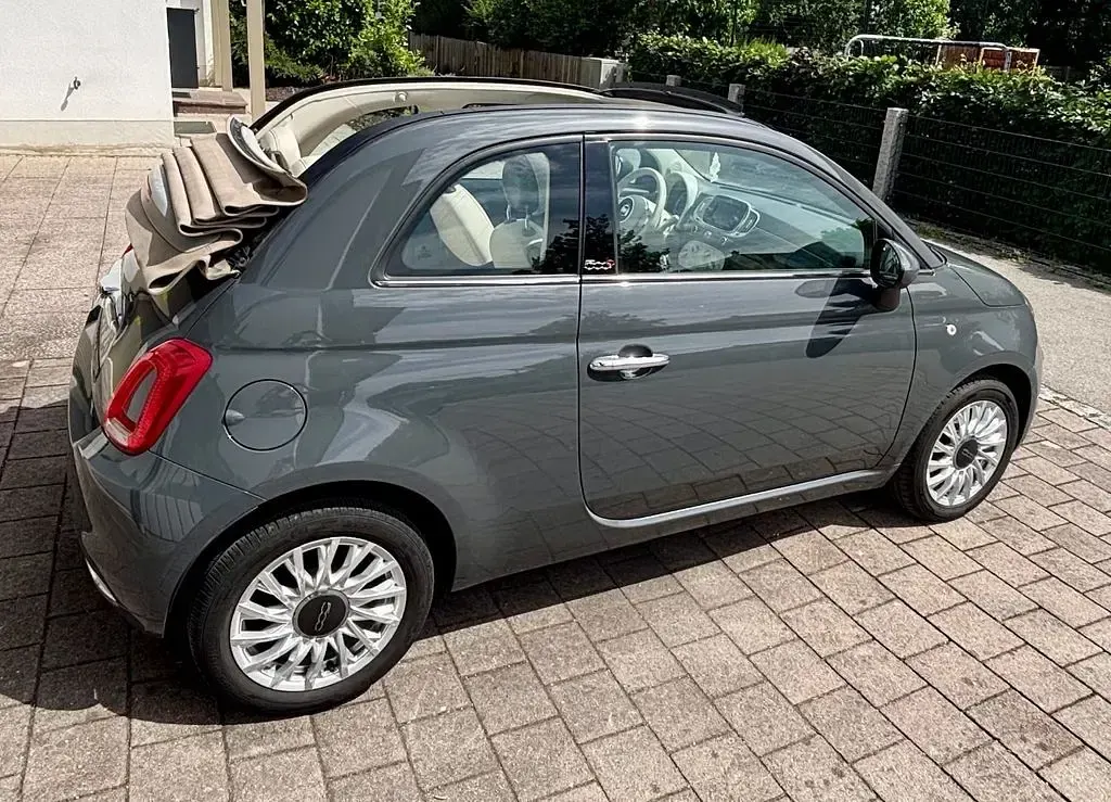 Gebraucht Fiat 500C 69 PS (50 kW) 2016 Grau Cabrio