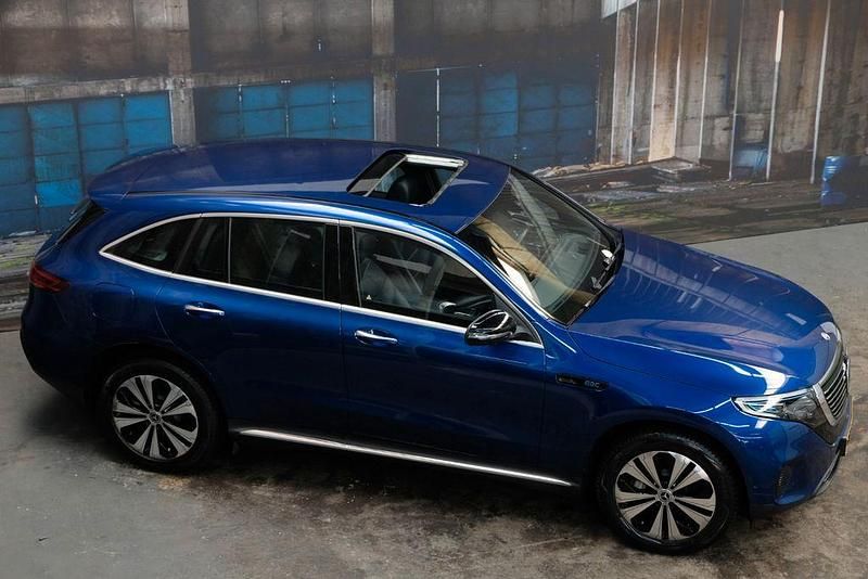 Gebraucht Mercedes EQC400 300 kW (408 PS) 2021 Blau SUV