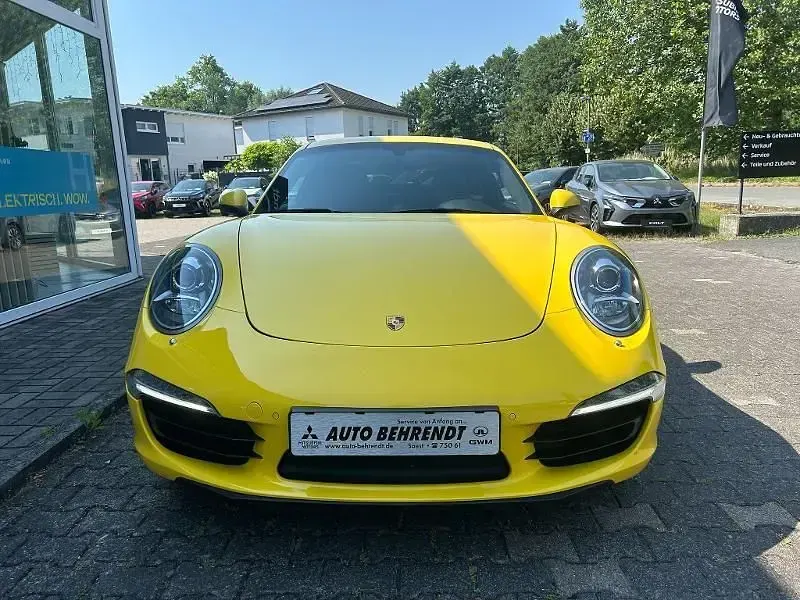 Gebraucht Porsche 911 Carrera 4S 400 PS (294 kW) 2013 Gelb Coupé