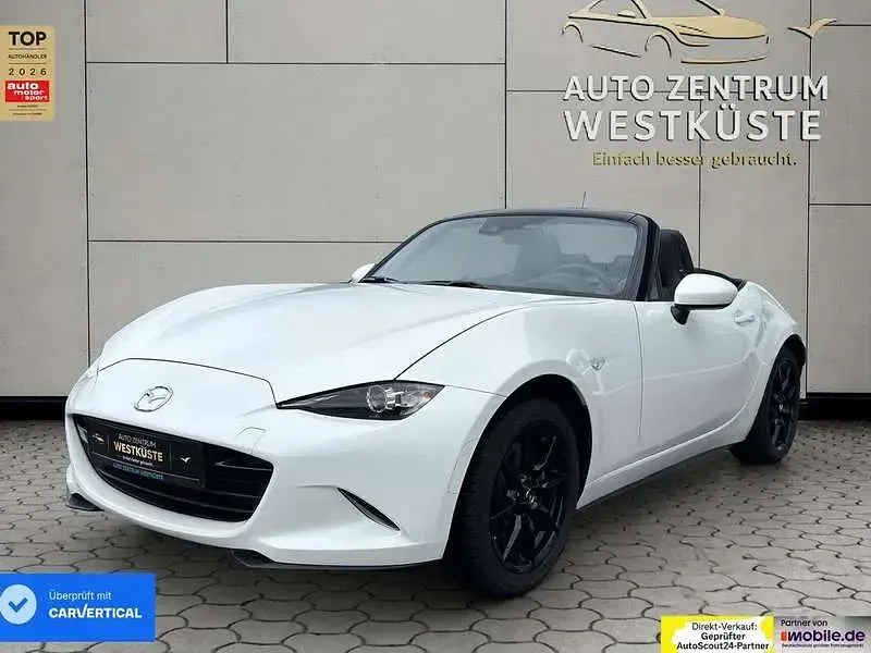 Gebraucht Mazda MX5 Selection 132 PS (97 kW) 2021 Weiß Cabrio