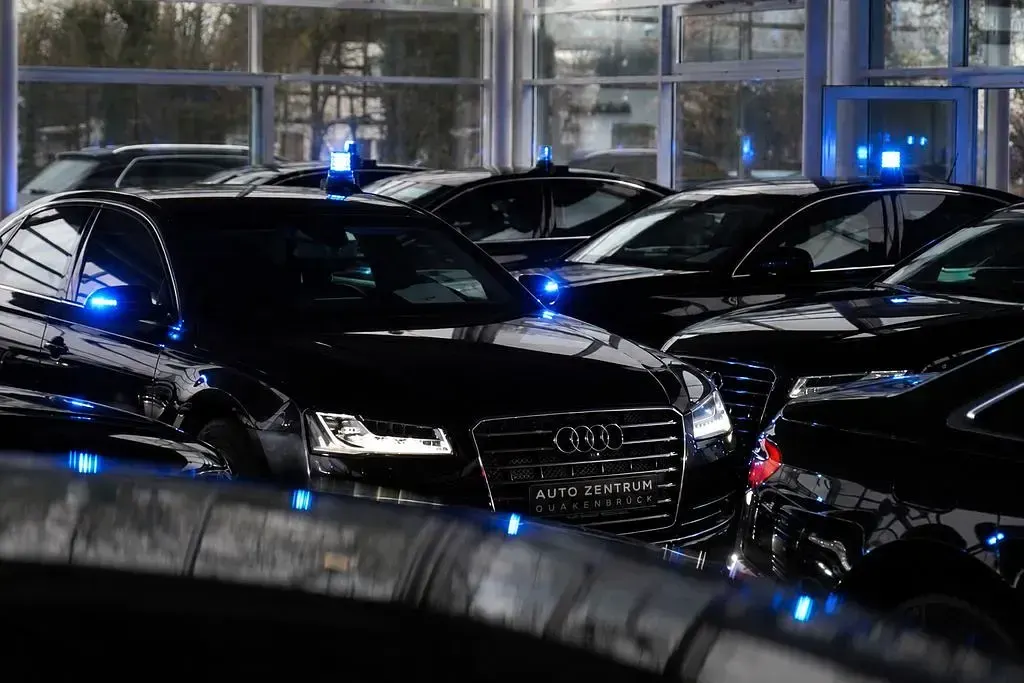 Gebraucht Audi A8L 500 PS (367 kW) 2017 Blau Limousine