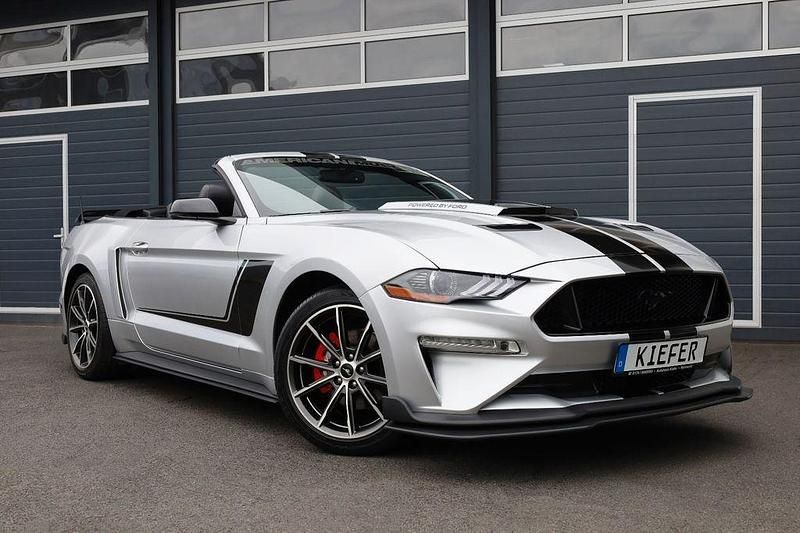 Silber Gebraucht 2019 Ford Mustang Cabrio | 24.950 € (Fairer Preis) - Bild 1/4