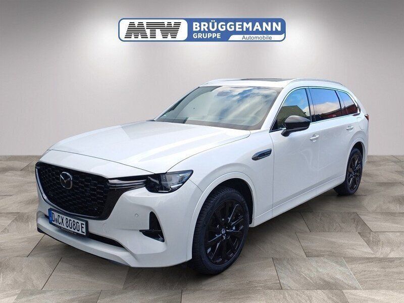 Schwarz Gebraucht 2024 Mazda CX-80 Homura-Line SUV | 52.980 € (Fairer Preis) - Bild 1/4