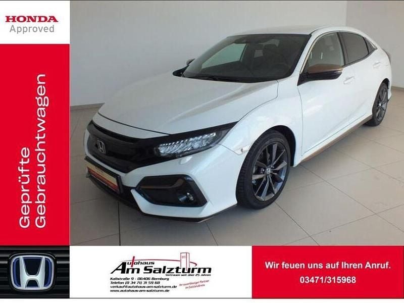 Gebraucht Honda Civic Elegance 126 PS (92 kW) 2022 Platinum white pearl Limousine