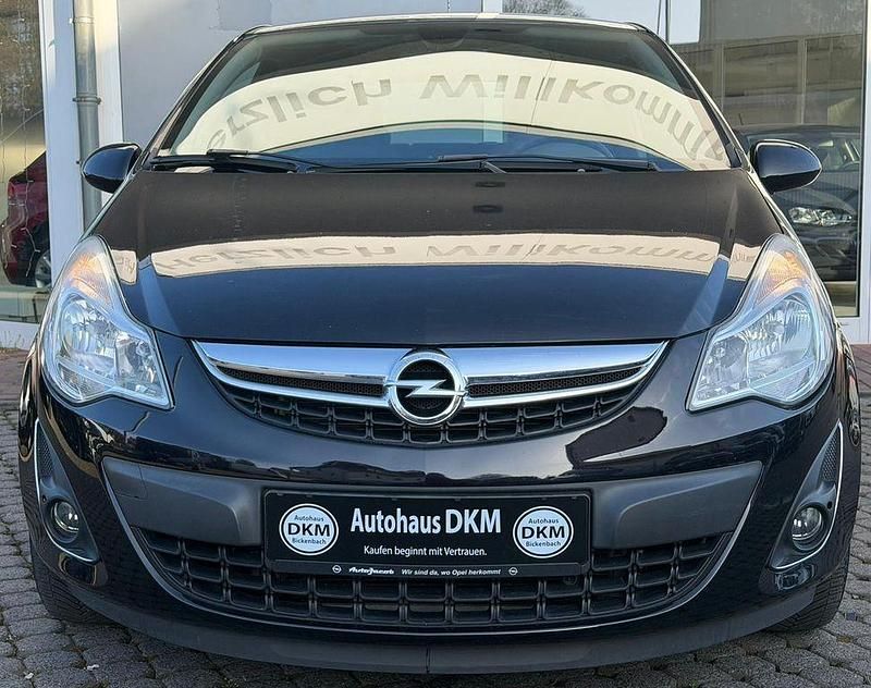 Gebraucht Opel Corsa Satellite 101 PS (74 kW) 2011 Schwarz Kleinwagen