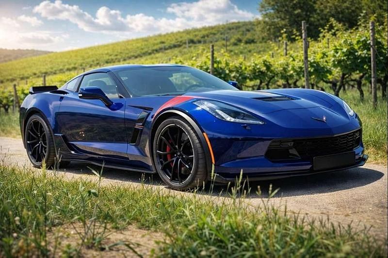 Gebraucht Corvette Grand Sport 466 PS (342 kW) 2019 Blau Coupé