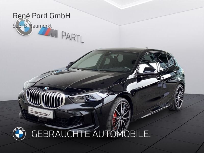 Schwarz Gebraucht 2022 BMW 128 Performance Limousine | 30.450 € (Fairer Preis) - Bild 1/4