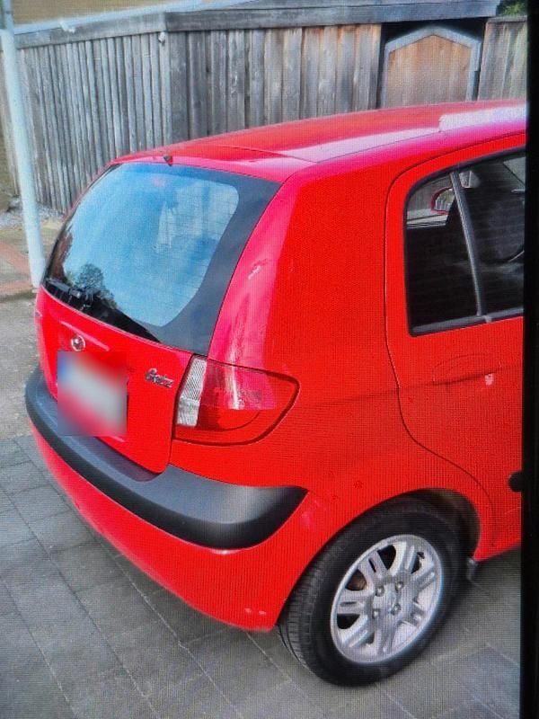 Gebraucht Hyundai Getz 97 PS (71 kW) 2009 Rot Kleinwagen