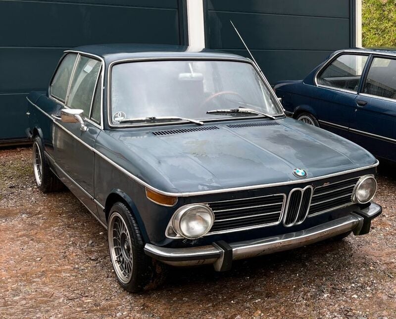 Blau Gebraucht 1972 BMW 1602 Performance Limousine | 9.900 € - Bild 1/4