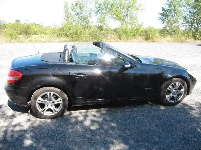 Gebraucht Mercedes SLK200 163 PS (119 kW) 2004 Schwarz Cabrio
