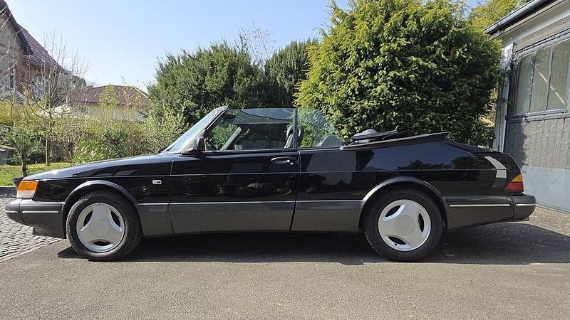 Gebraucht Saab 900 Cabriolet Aero 160 PS (117 kW) 1990 Schwarz Cabrio