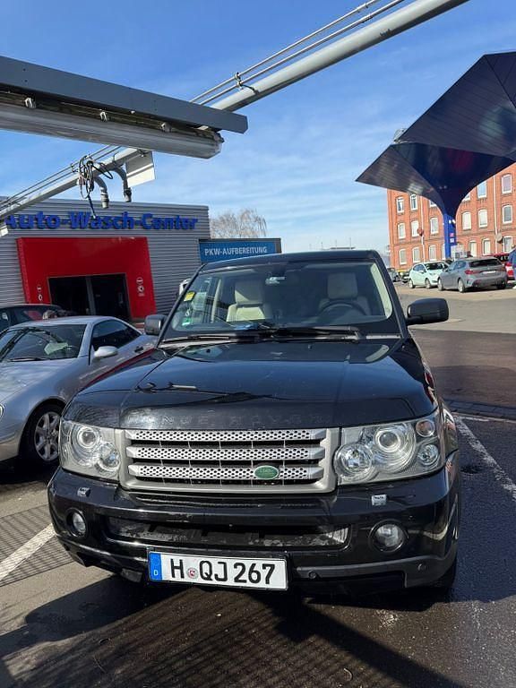 Schwarz Gebraucht 2008 Land Rover Range Rover Sport SE SUV | 8.000 € (Superpreis) - Bild 1/4