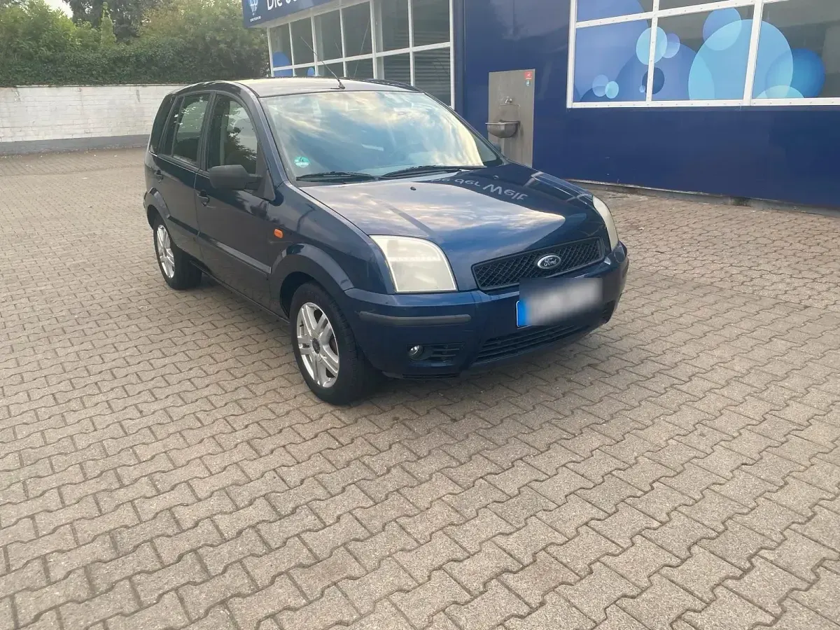 Gebraucht Ford Fusion 80 PS (58 kW) 2003 Blau Kleinwagen