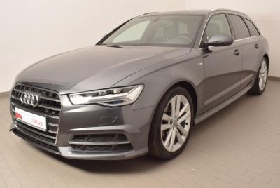 Grau metallic Gebraucht 2017 Audi A6 S-Line Kombi | 30.986 € - Bild 1/4