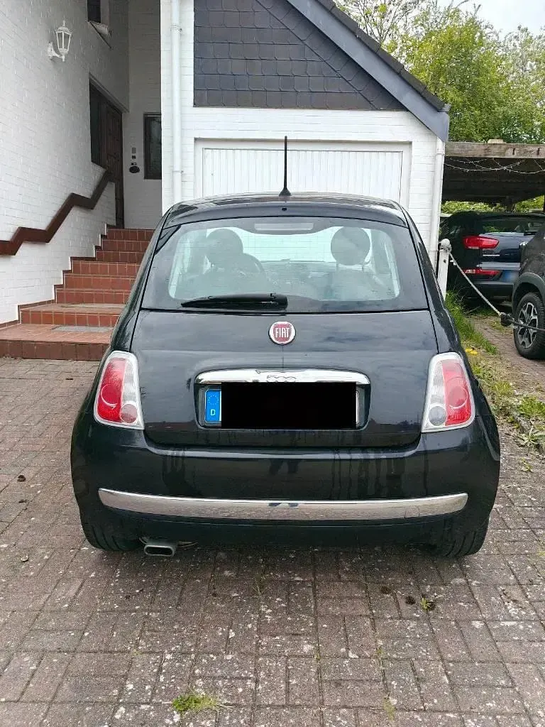 Gebraucht Fiat 500 71 PS (52 kW) 2012 Schwarz Kleinwagen