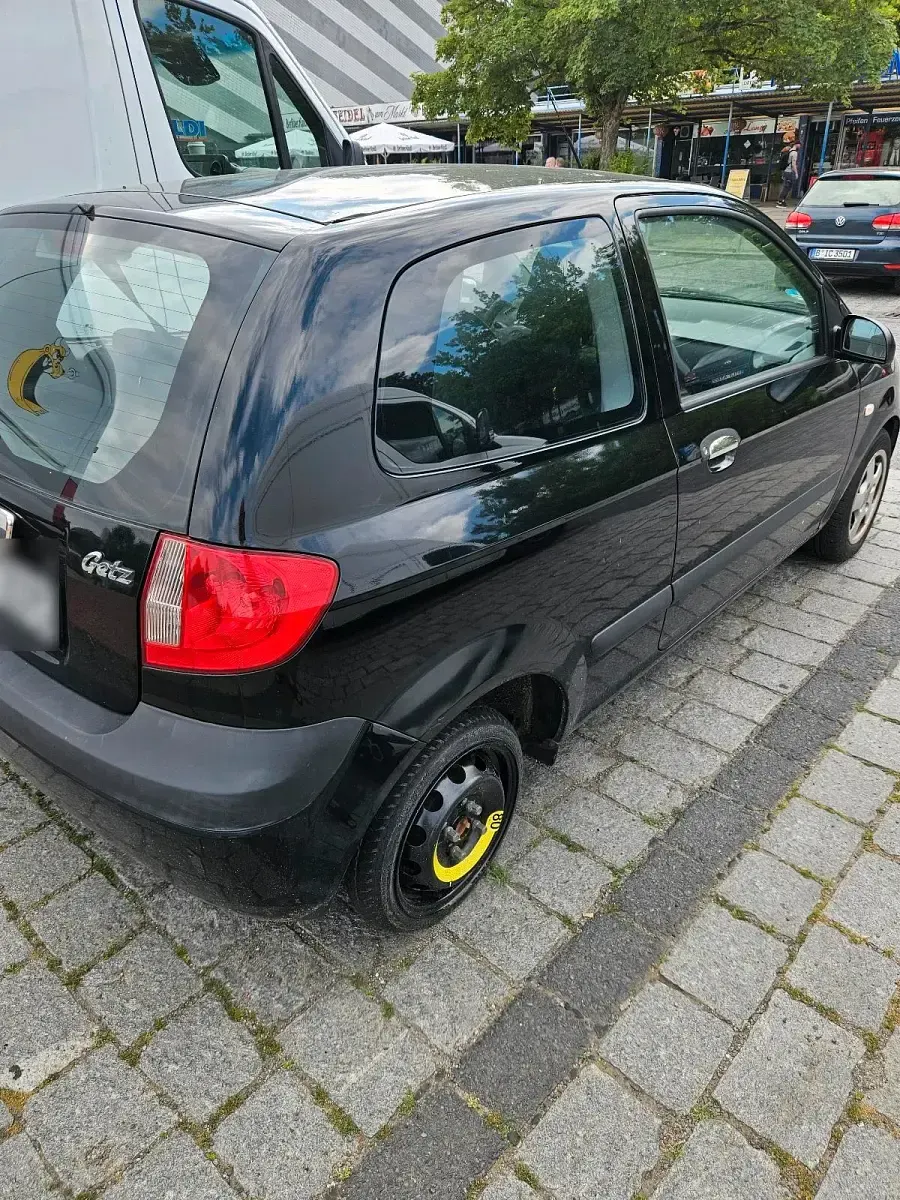 Gebraucht Hyundai Getz 67 PS (49 kW) 2007 Schwarz Kleinwagen