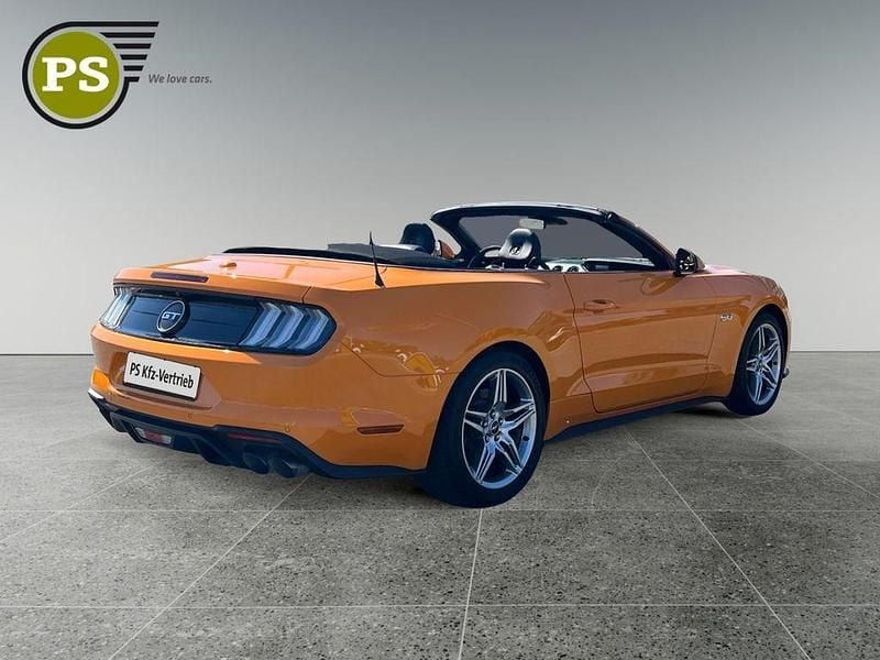 Gebraucht Ford Mustang GT Convertible 450 PS (330 kW) 2019 Orange Cabrio