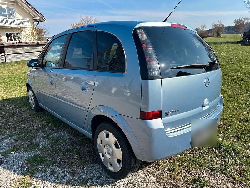 Gebraucht Opel Meriva 90 PS (66 kW) 2008 Blau Van / Kleinbus