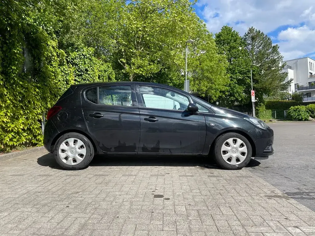 Gebraucht Opel Corsa Edition 90 PS (66 kW) 2015 Schwarz Kleinwagen