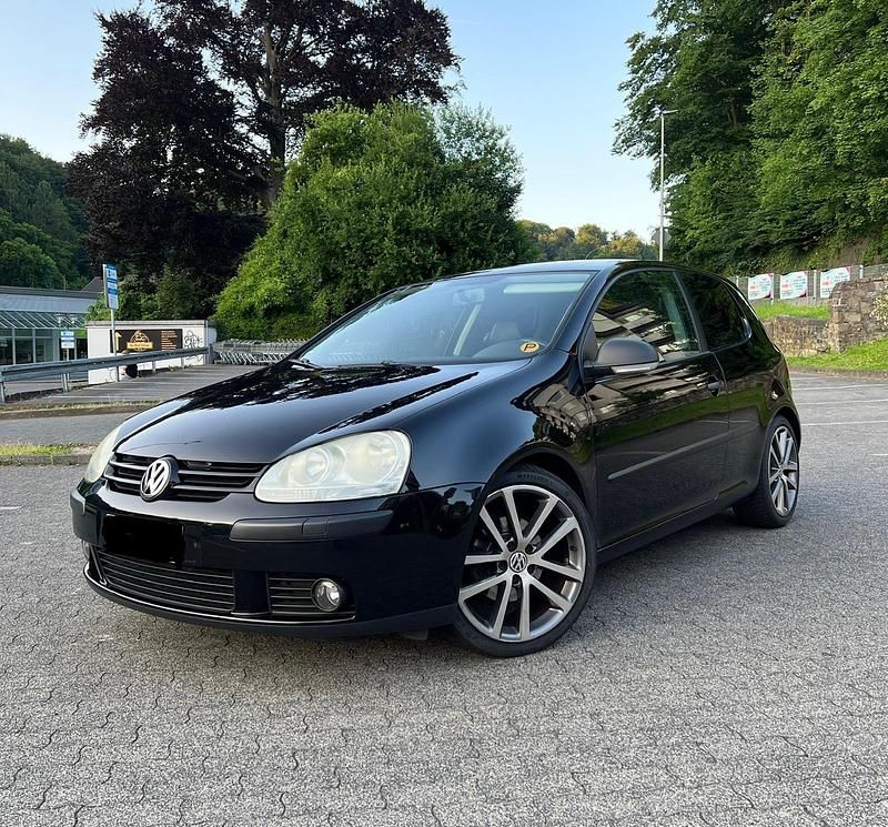 Schwarz Gebraucht 2007 VW Golf V Sportline Limousine | 2.499 € (Fairer Preis) - Bild 1/4