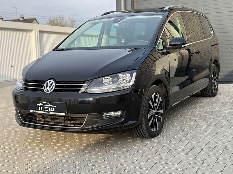 Gebraucht VW Sharan United 150 PS (110 kW) 2020 Schwarz Van / Kleinbus