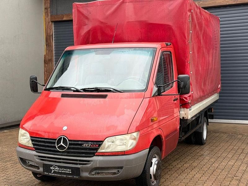 Gebraucht Mercedes Sprinter 129 PS (94 kW) 2001 Rot Van