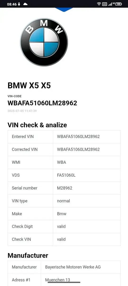 Używany BMW X5 231 KM (169 kW) 2001 Srebrny SUV