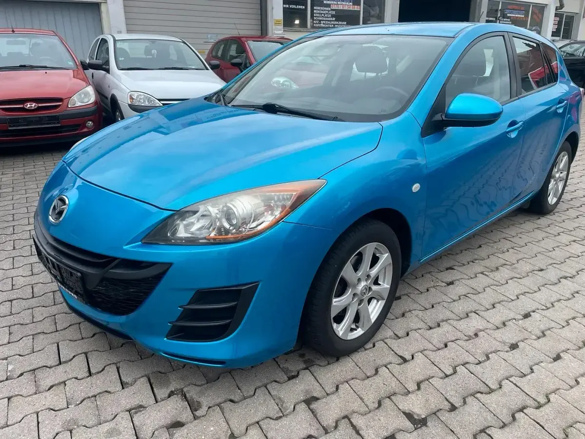 Gebraucht Mazda 3 105 PS (77 kW) 2010 Blau Limousine