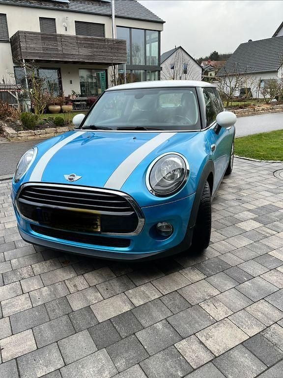 Gebraucht Mini Cooper D 116 PS (85 kW) 2015 Blau Kleinwagen