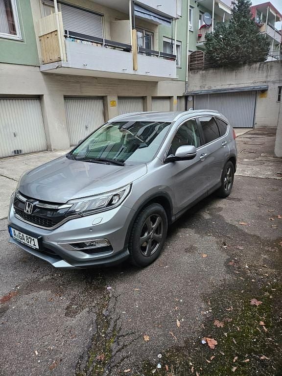 Grau Gebraucht 2018 Honda CR-V Elegance SUV | 21.000 € (Etwas zu teuer) - Bild 1/4