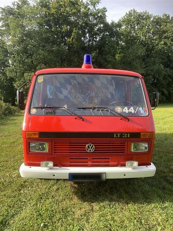 Gebraucht VW LT 90 PS (66 kW) 1986 Rot Van / Kleinbus