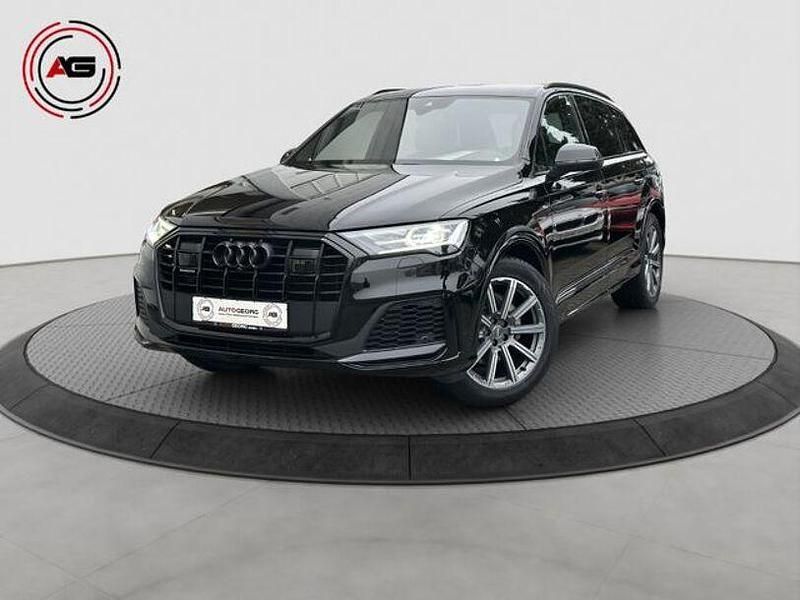 Brillantschwarz Gebraucht 2020 Audi Q7 S-Line SUV | 49.980 € (Guter Preis) - Bild 1/4