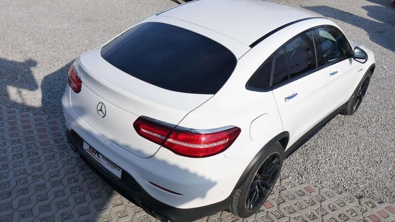 Gebraucht Mercedes GLC63 AMG AMG 510 PS (375 kW) 2018 Polarweiss  unilack Coupé