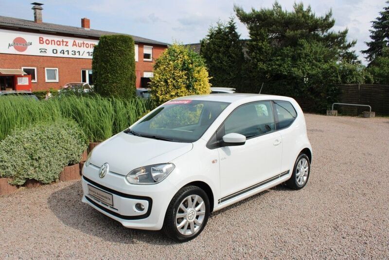 Weiß Gebraucht 2016 VW up! CLUB Kleinwagen | 8.980 € (Fairer Preis) - Bild 1/4