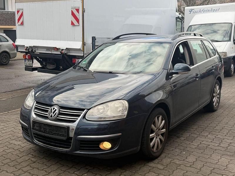 Gebraucht VW Golf V Comfortline 122 PS (89 kW) 2009 Blau Kombi