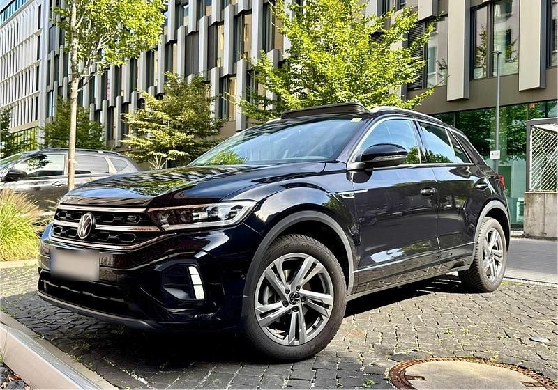 Gebraucht VW T-Roc R-line 110 PS (80 kW) 2023 Schwarz SUV