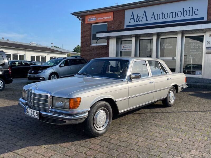 Silber Gebraucht 1974 Mercedes S280 SE Limousine | 9.980 € - Bild 1/4