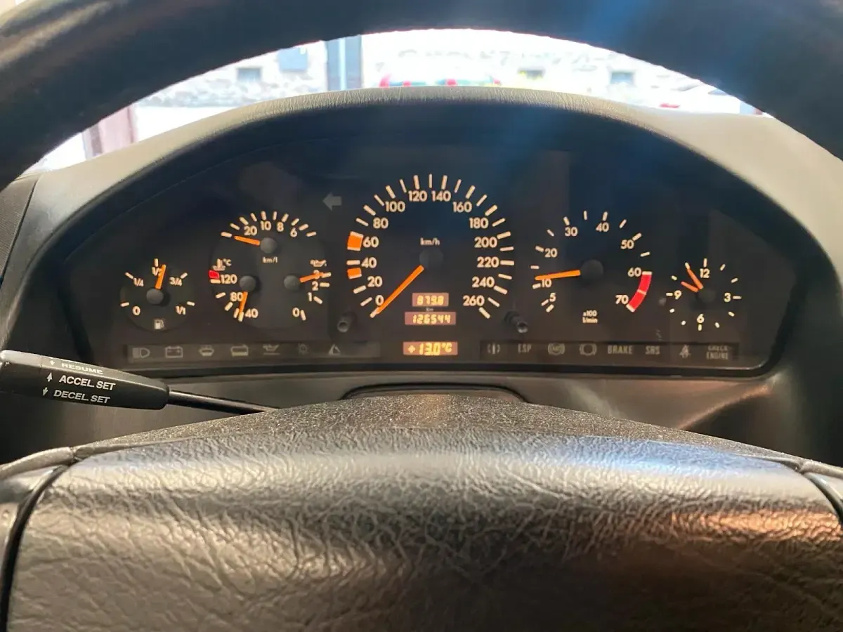 Gebraucht Mercedes SL320 1997 Schwarz Cabrio