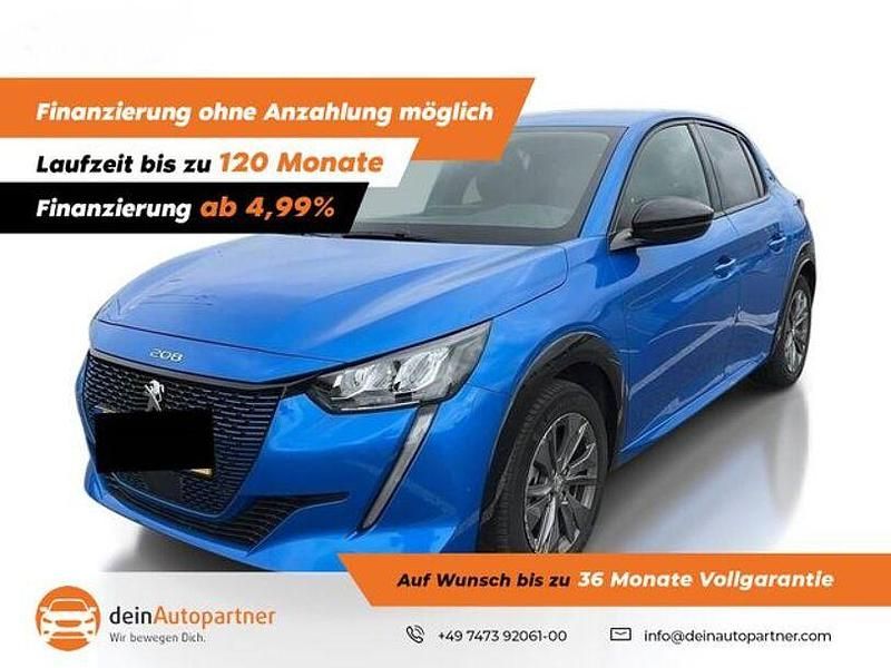 Blau/typ aussenverkleidung drei schichten perlmutt Gebraucht 2023 Peugeot e-208 Allure Kleinwagen | 16.990 € - Bild 1/4