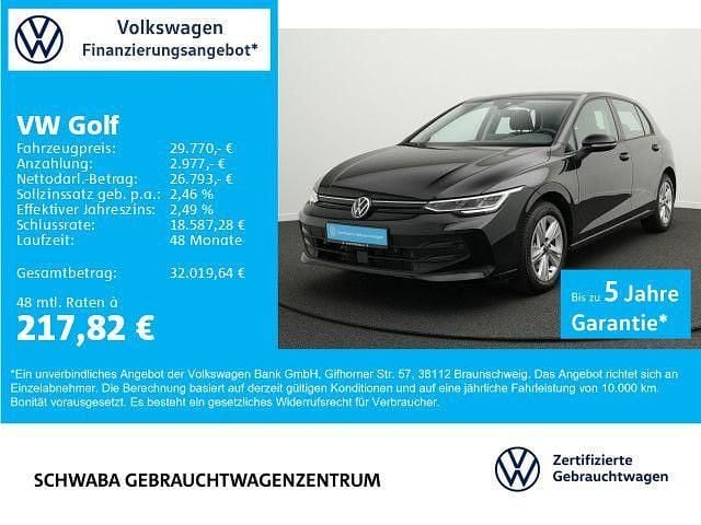 Grenadillschwarz metallic Gebraucht 2024 VW Golf VIII R Limousine | 29.770 € (Guter Preis) - Bild 1/4