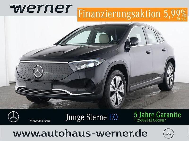 Lack kosmosschwarz Gebraucht 2024 Mercedes EQA350 Advanced SUV | 37.973 € (Fairer Preis) - Bild 1/4