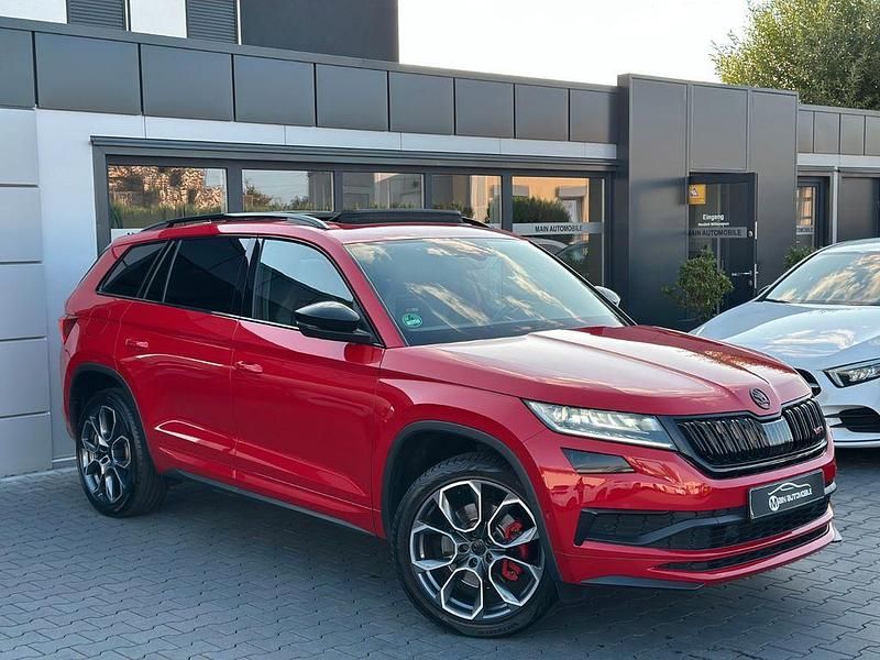 Rot Gebraucht 2018 Skoda Kodiaq RS SUV | 33.890 € (Fairer Preis) - Bild 1/4